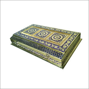 Carved Wooden Dry Fruit Box