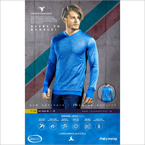 Mens Full Sleeves T Shirt