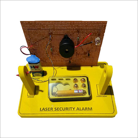 Laser Security Alarm Science Project Model