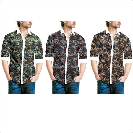 Men Printed Shirts Application: Interior Decor