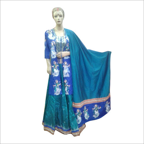 Women Hand Painted Dupattas