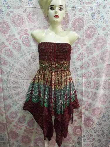 Maroon Ladies Mandala Print Top