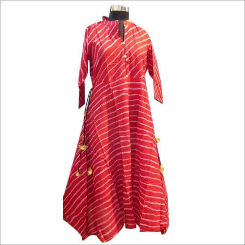 Ladies Silk Party Wear Kurti