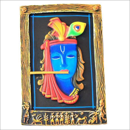 Western 3D Krishna Painting