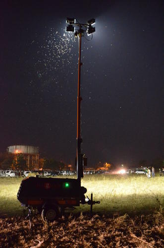 Anti Rust Capability Flood Lighting Tower