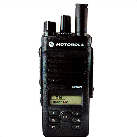 MOTOROLA XIR P6620 VHF WALKIE TALKIE WITH DISPLAY