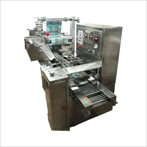 Biscuit Packaging Machine - Servo-Based Technology , Touch Screen HMI & PLC Control , High Production Rate & Stack Control Options