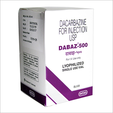 Dacarbazine Injection Usb Application: Interior
