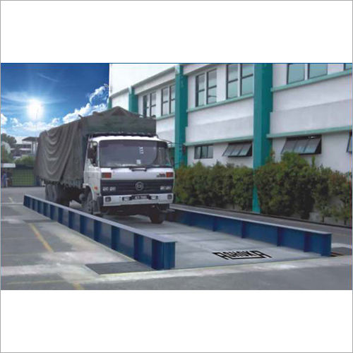 Fully Electronic Weigh Bridge - 255x200x140 mm Dimensions, 10 MHz Microprocessor | Reliable Load Cells with Dual Slope A/D Conversion, 3500 Record Data Storage