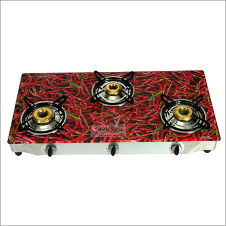 All Glass Cooktop Chilly 3 Burner