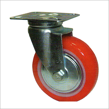 Heavy Duty Polyurethane Wheels - Waterproof, 100mm Diameter, 45mm Width, 125 Kg Load Capacity | Durable, Lightweight, Non-Marking, Smooth and Silent Operation