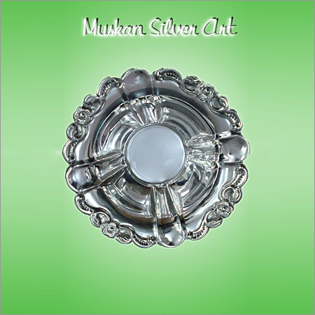 Silver Dish Set - Elegant Silver Finish | Versatile for Gifting or Home Decoration, Perfect for Nuts and Chocolates