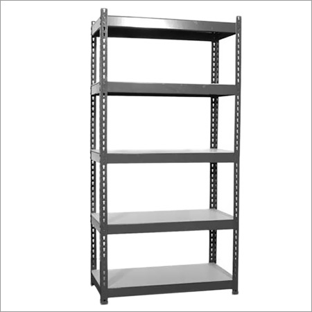 Brown Colour Slotted Angle Racks