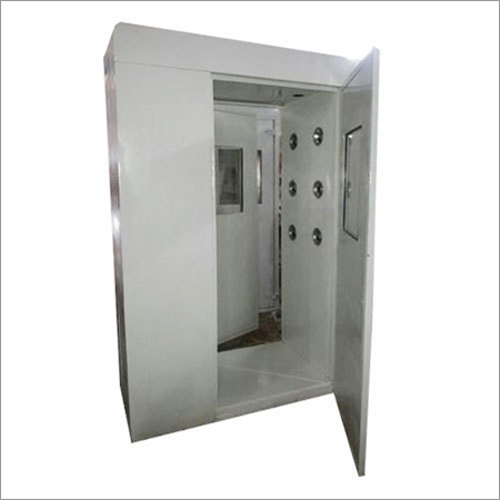 Stainless Steel Air Shower - Cold Rolled Steel with Epoxy Powder Coating | Rust and Corrosion Resistant, Efficient Contaminant Removal