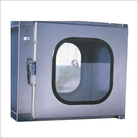 Stainless Steel Pass Box - High-Quality Rust and Corrosion Resistant Design | Ideal for Pharmaceutical Material Transfer