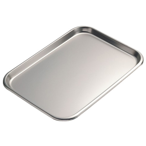 Stainless Steel Tray - Durable Quality, Various Sizes & Designs | Smooth Finish, Lightweight