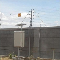 Yellow Solar Electric Fencing Systems