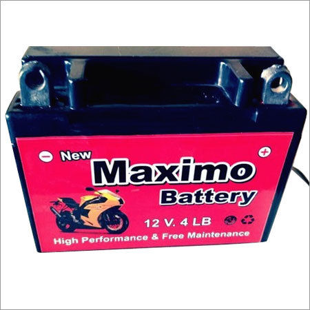 Two Wheeler Battery 4lb