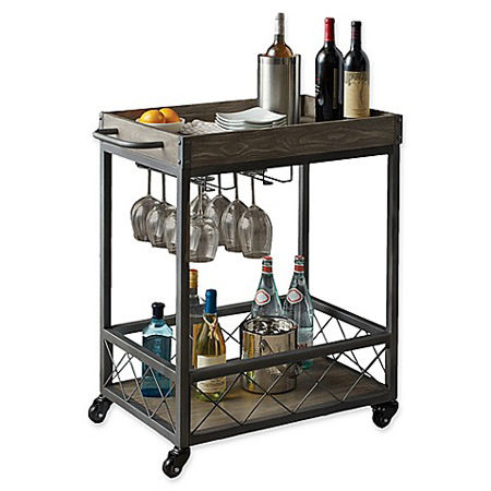 Industrial Bar Trolley