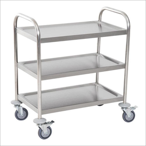 Three Tier SS Trolley