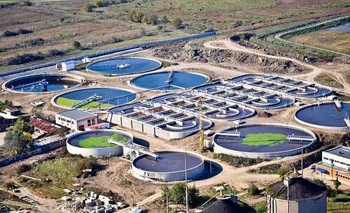 industrial water treatment plant