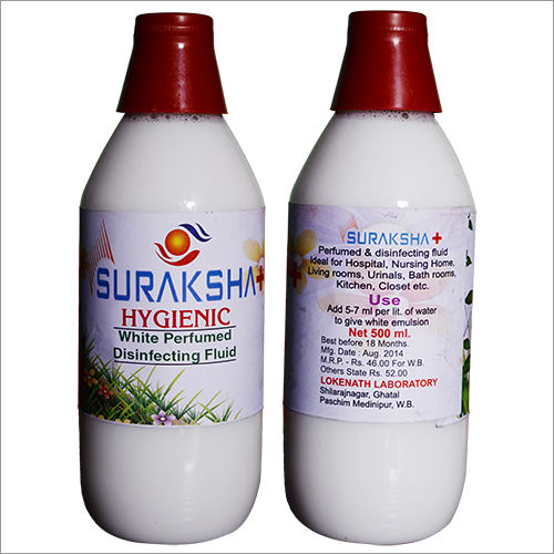 White Perfumed Disinfectant Fluid