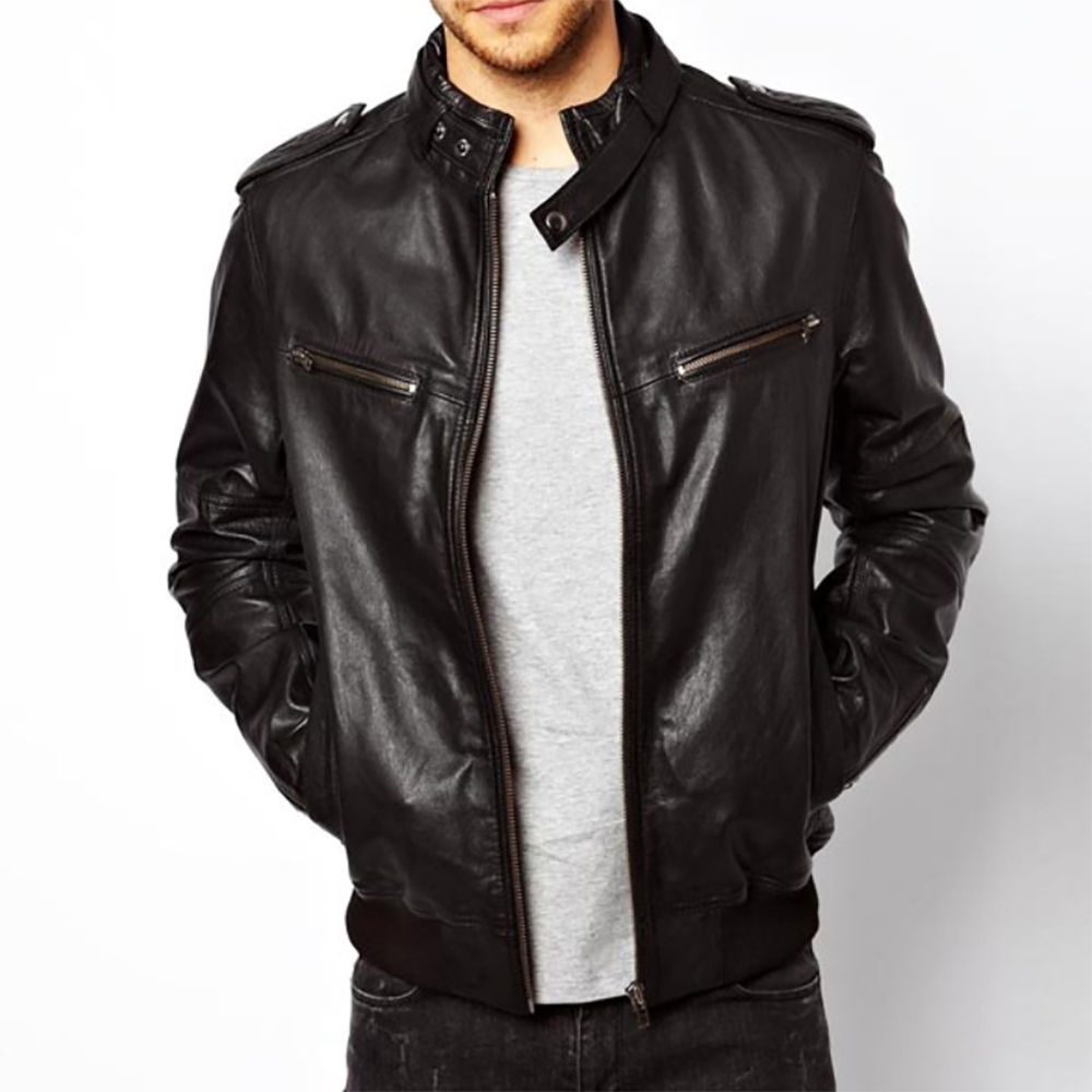 Mens Leather Jackets at Best Price in Jaipur, Rajasthan | Design ...