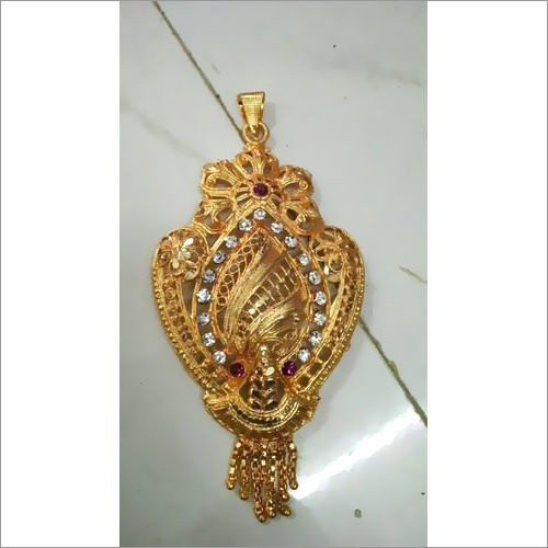 Ladies Gold Plated Imitation Pendant