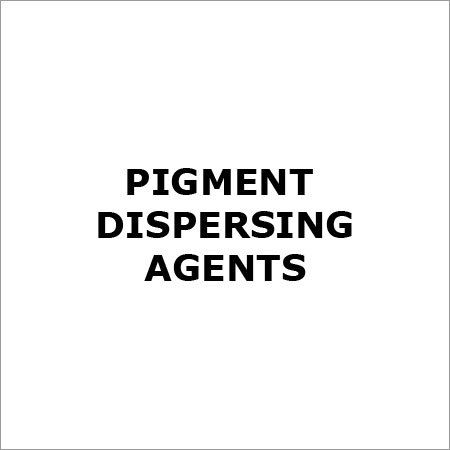 Pigment Dispersing Agents