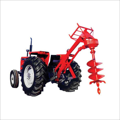 Tractor Mounted Post Hole Digger