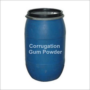 Corrugation Gum Powder - Starch-Based Adhesive, Easily Soluble in Cold Water, Non-Toxic and Skin-Friendly