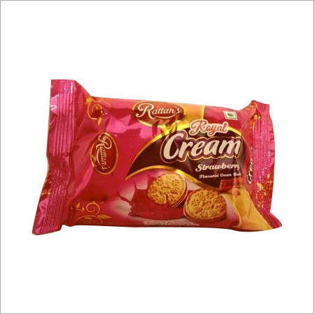 Rattan's Strawberry Cream Biscuit