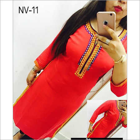 As Per Requirement Selfie Ladies Kurta