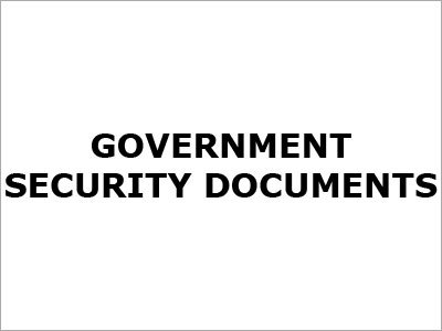 Government Security Documents