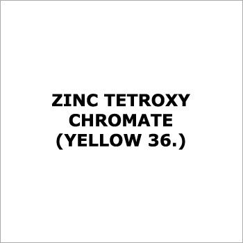 Zinc Tetroxy chromate (Yellow 36.)