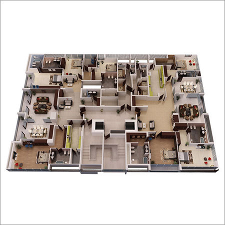 2D Floor Plan Rendering Services