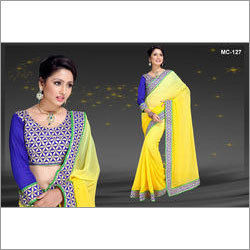 Designer Border Sarees