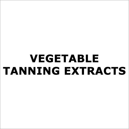 Vegetable Tanning Chemicals