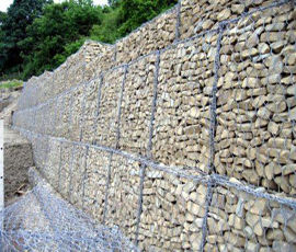 Table Top Gabion Retaining Wall