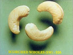 Scorched Whole Cashew