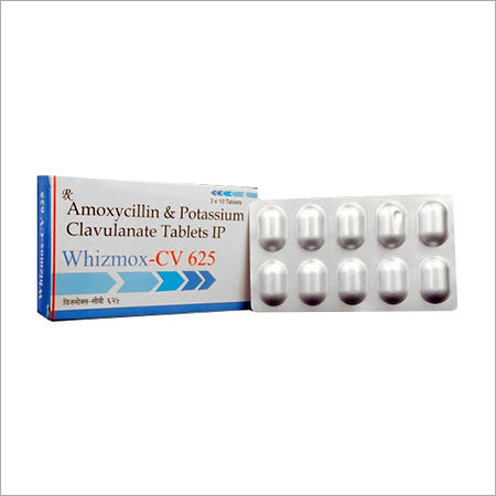 Amoxicillin & Potassium Clavulanate Tablets IP - 625mg Dosage | Effective Antibiotic for Upper RTI, Chest, Tooth Infections, and Painful Edema