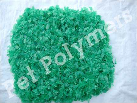 Pet Bottles Hot Wash Flakes Green Application: Solvent