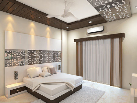 Modern Bed Room Interior Service