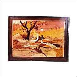 Anti Allergy Wooden Modern Art