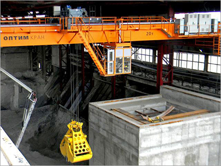 Overhead Travelling Grapple Cranes