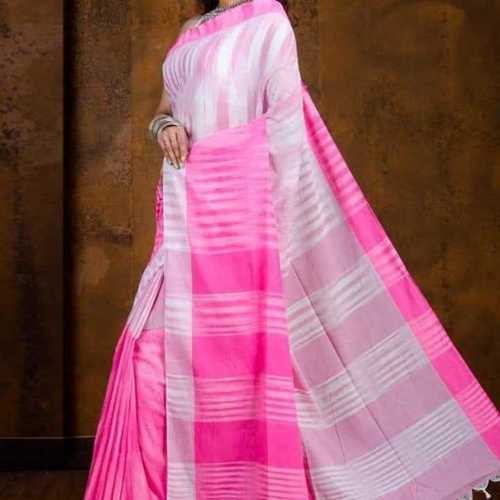 Multicolor Fancy Jhorna Khadi Saree