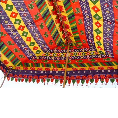 Indian Tent - Premium Quality Fabric, Elegant Design, Colorful Patterns | Smooth Finish, Easy to Wash, Fine Texture