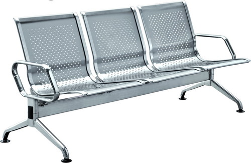 Waiting Chairs - Stainless Steel, Anti-Corrosive Coating | Stylish Design, Maintenance Free, Comfortable Seating
