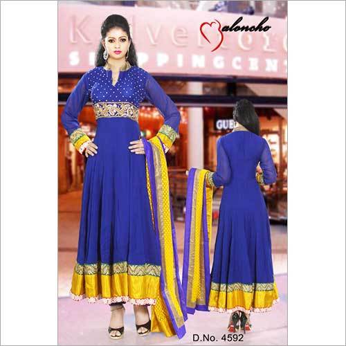 Embroidered Anarkali Suits