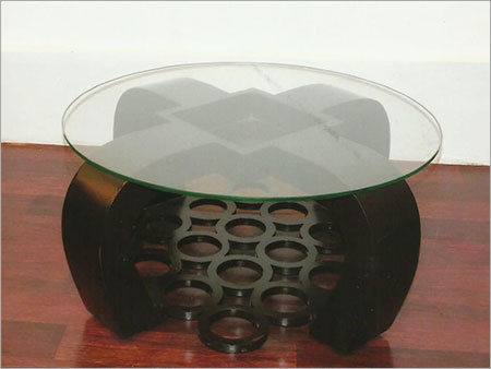 Wooden Glass Table